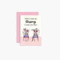 Affirmations-Twigseeds Mini Friendship Card - Count my blessings T356