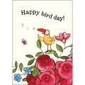 Affirmations - Twigseeds Mini Birthday Card - Happy bird day! T357