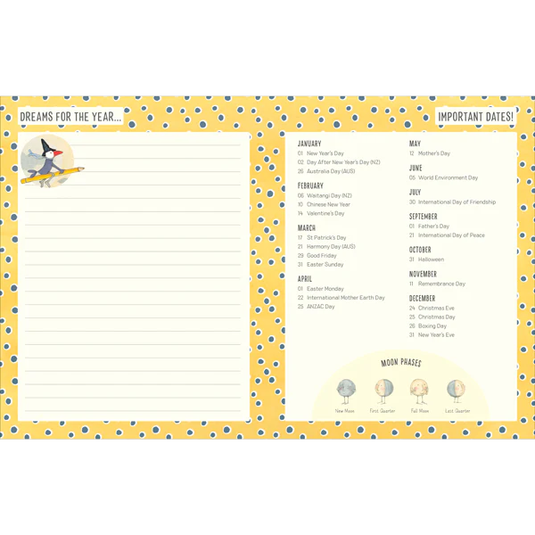 Twigseeds 2024 Diary - Yellow