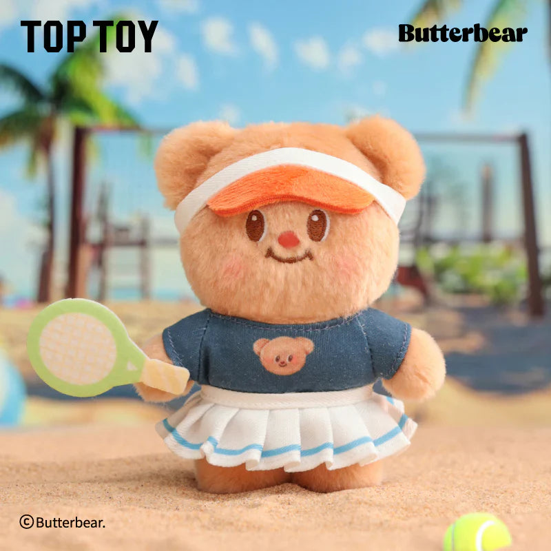 Toptoy Butterbear Versatile Wardrobe Plush Pendant Blind Box