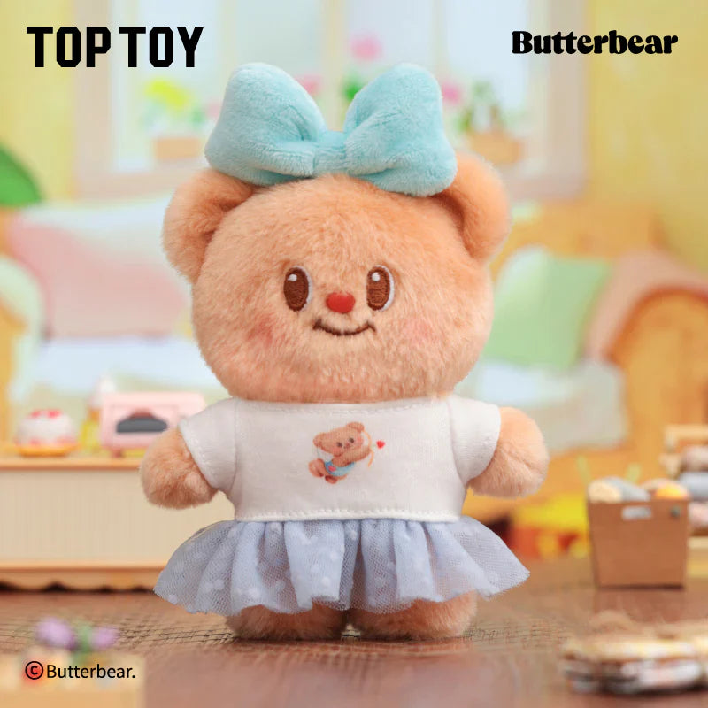 Toptoy Butterbear Versatile Wardrobe Plush Pendant Blind Box