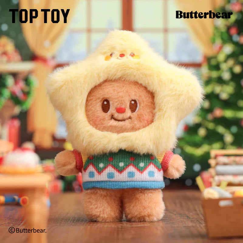 Toptoy Butterbear Versatile Wardrobe Plush Pendant Blind Box