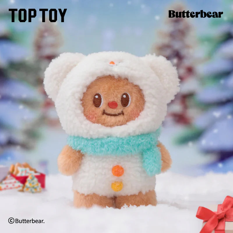 Toptoy Butterbear Versatile Wardrobe Plush Pendant Blind Box