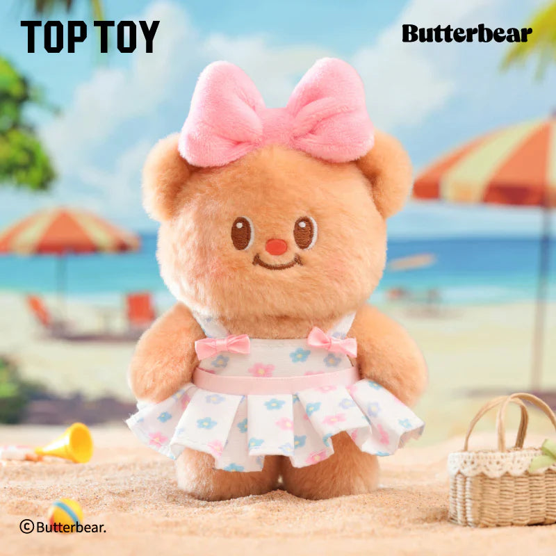 Toptoy Butterbear Versatile Wardrobe Plush Pendant Blind Box