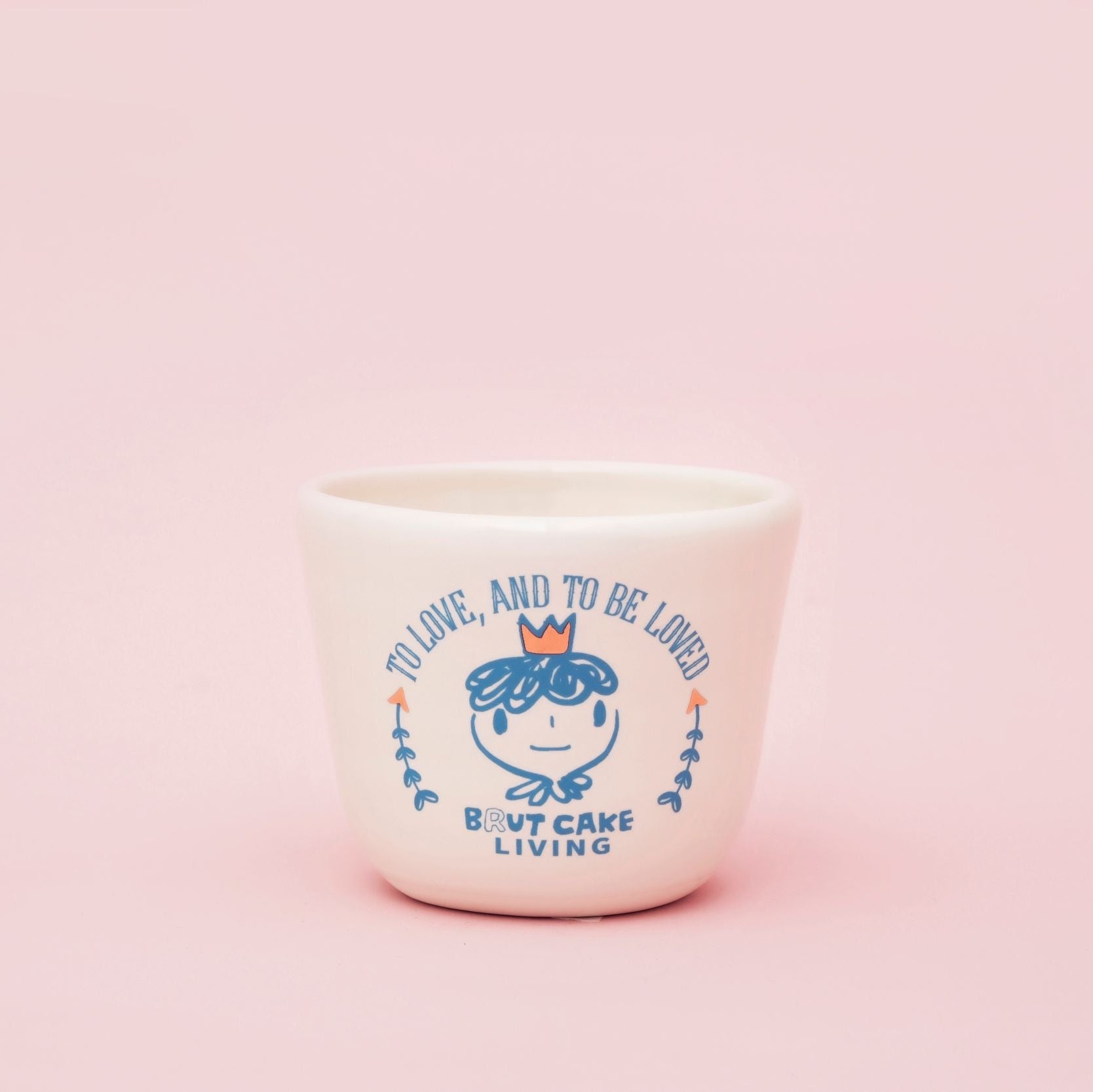 Brut Cake 100 Smiling Mugs Uplift Series Louie 9.5cm