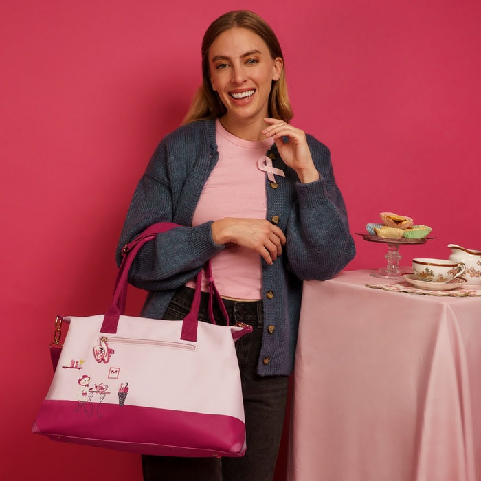 Vendula Perfectly Pink Afternoon Tea Bus Bonnie Weekender