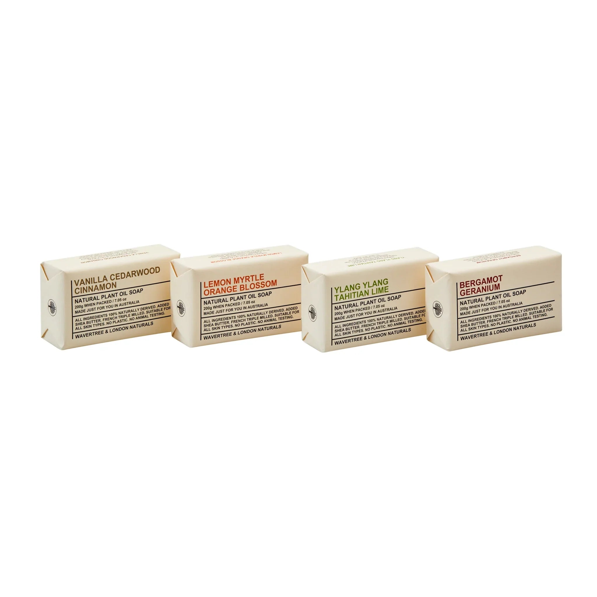 Wavertree & London Soap Bergamot and Geranium 200g