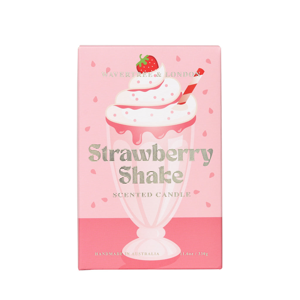 Wavertree & London Candle Strawberry Shake 60 hours 330g
