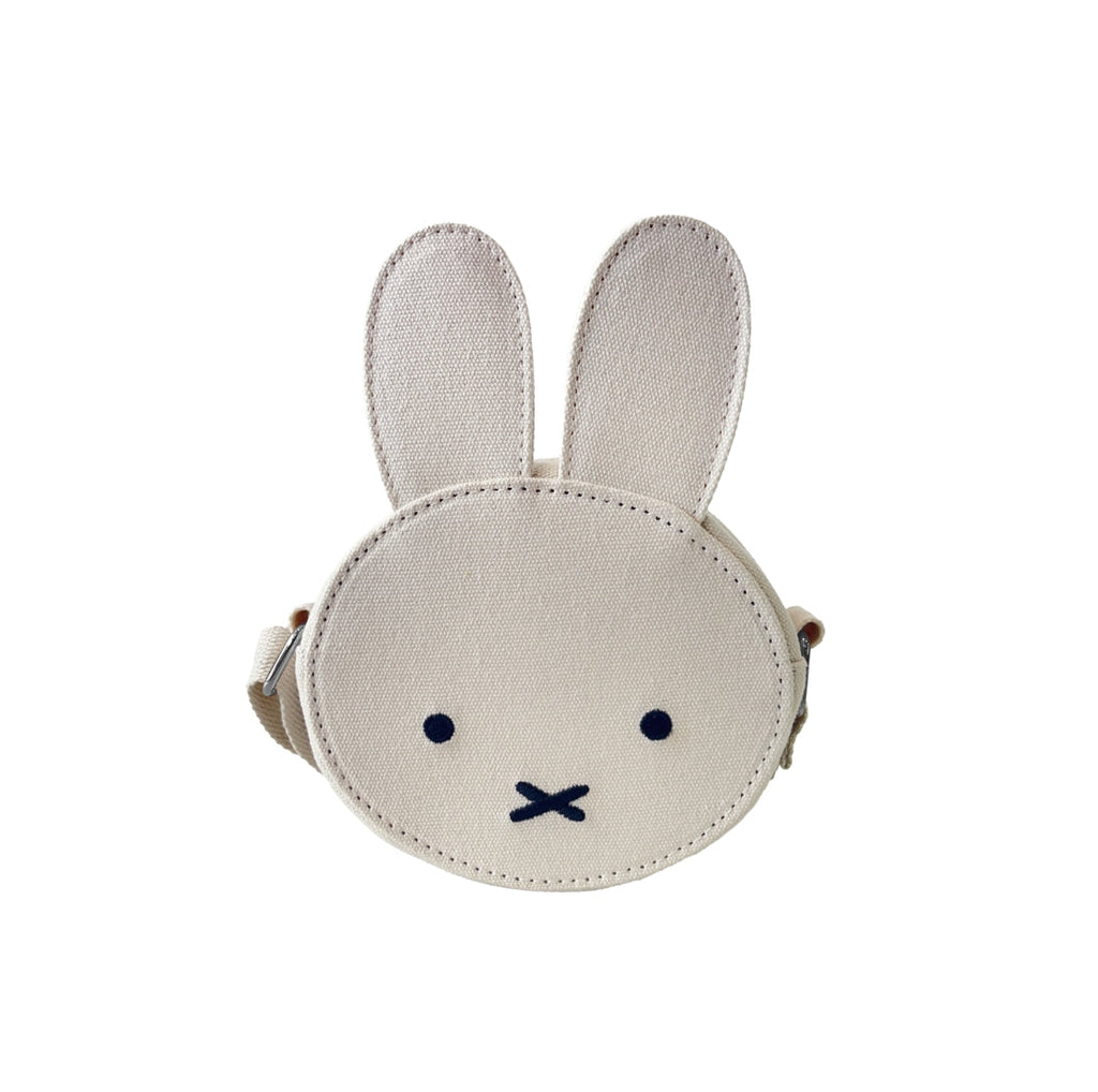 Miffy Crossbody Bag Canvas Ears Offwhite Small