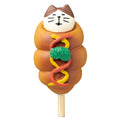 Decole Concombre Figurine - Bread & Coffee Shop - Cat Croissant