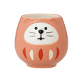 Decole Concombre Daruma Mug - Lucky Cat - Light Pink