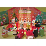 Decole Concombre Figurine - Retro Xmas Party - Santa & Chips