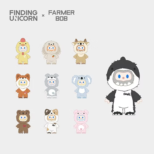 Finding Unicorn Farmer Bob Ani-Monster Plush Blind Box