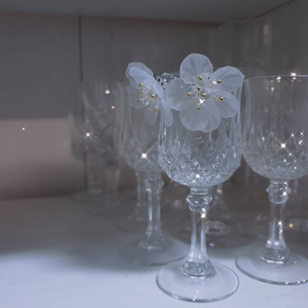 Luninana Earrings - Moonlight Peony Earrings LL001