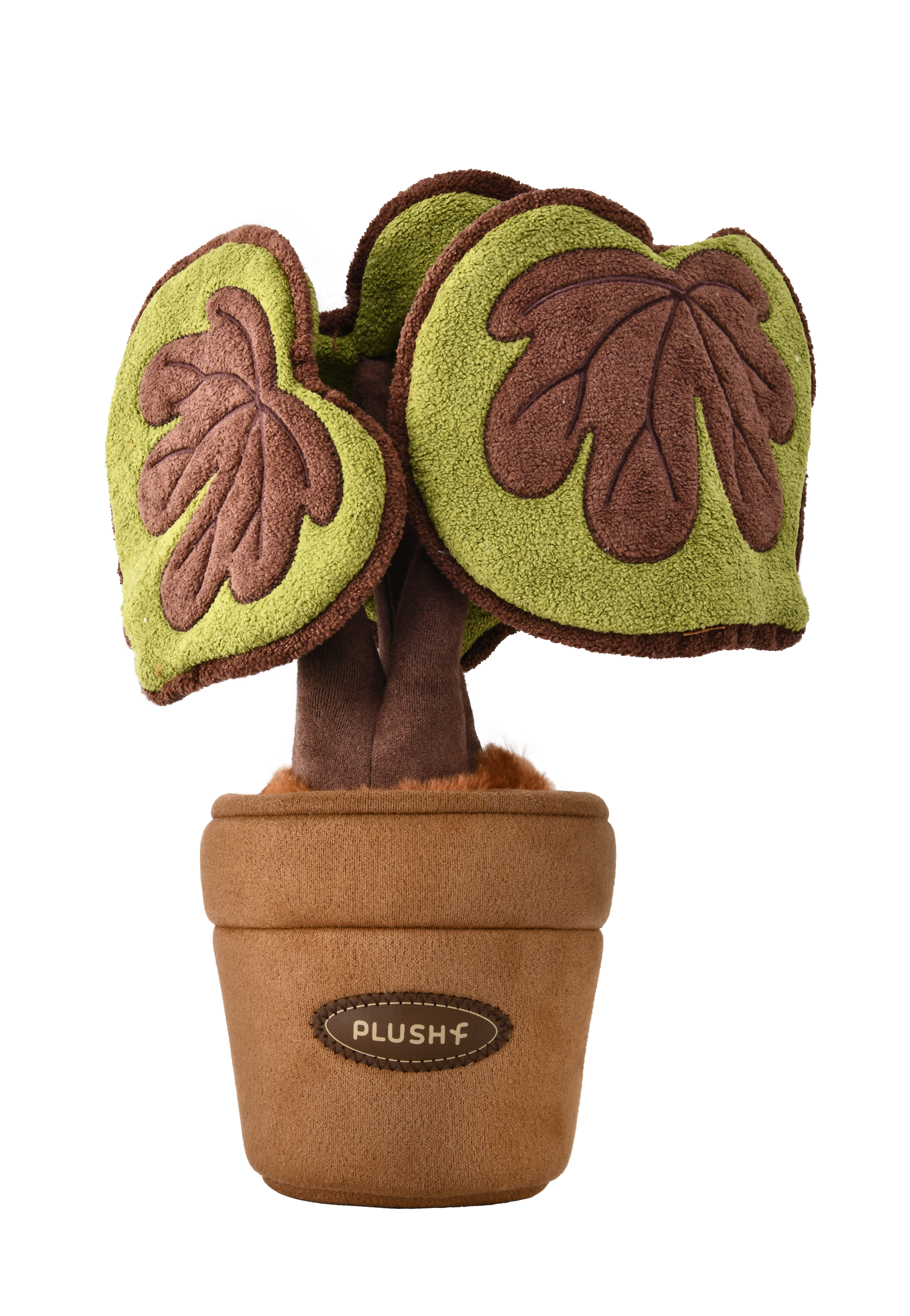 PlushWoods Begonia Bella Plant Plush With Pot 25cm