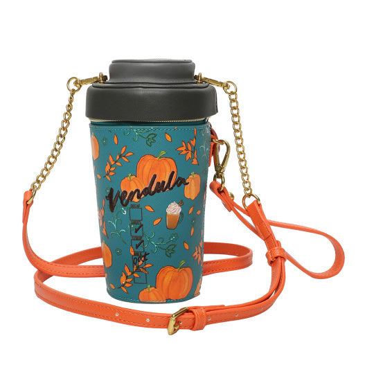 Vendula Sugar and Spice Coffee Shop Pumpkin Spice Latte Bag