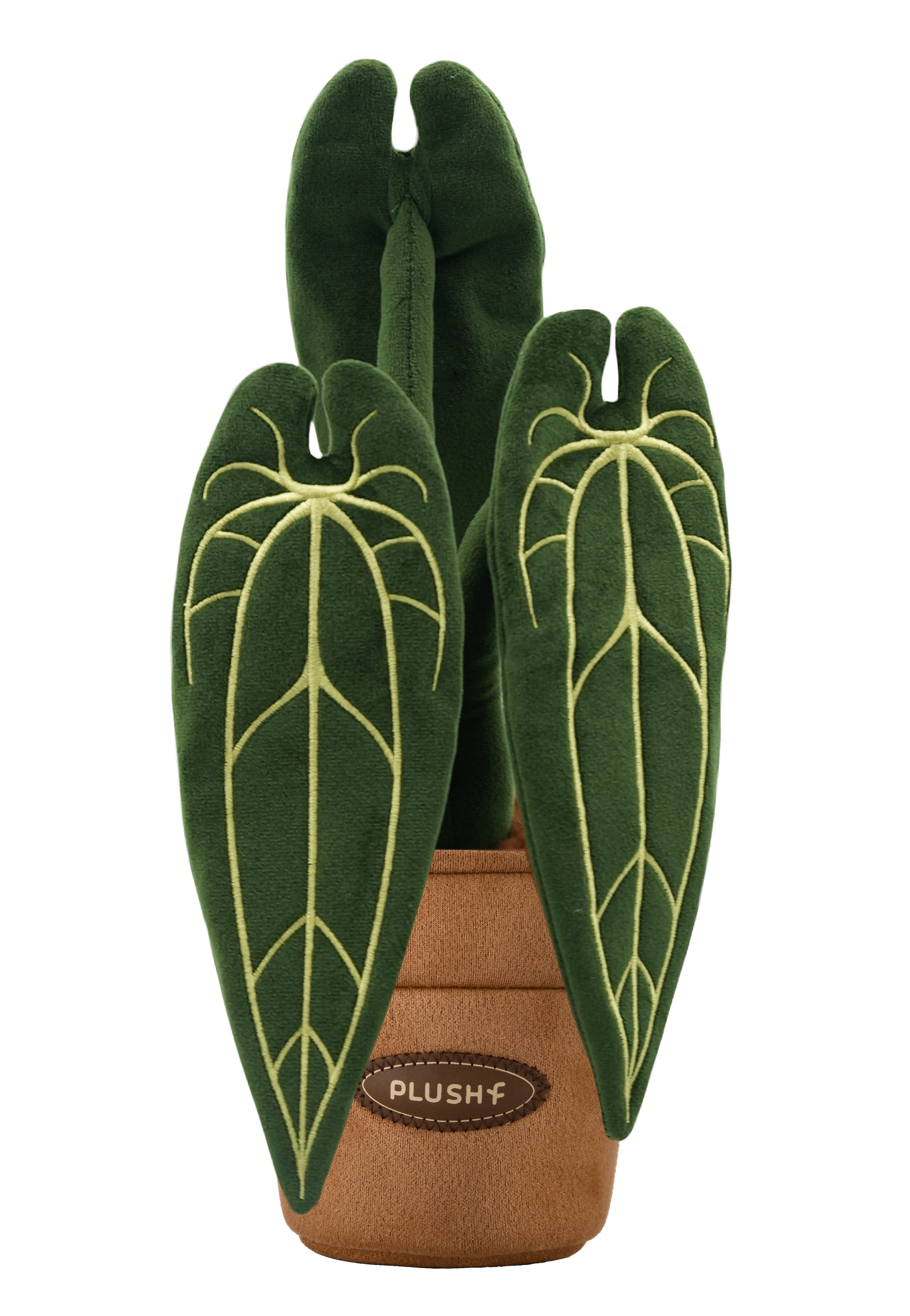 PlushWoods Queen Anthurium Plant Plush With Pot 26cm