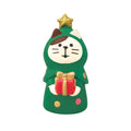 Decole Concombre Figurine - Christmas Party - Christmas Tree Cat