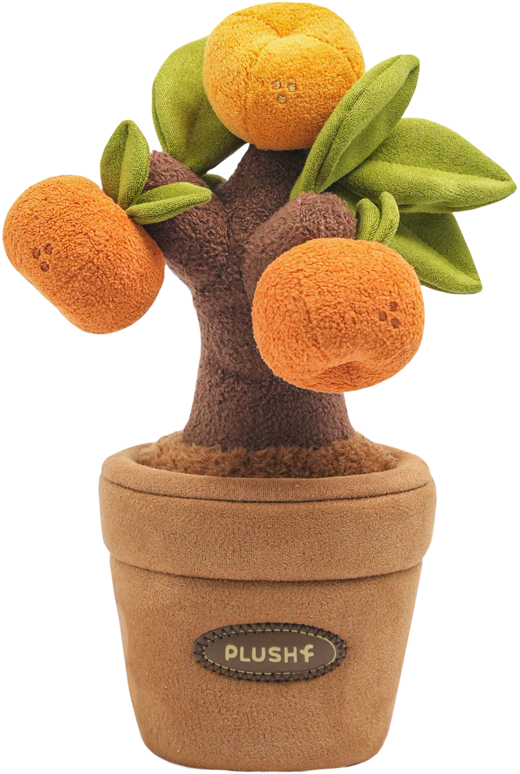 PlushWoods Citrus Tree Plant Plush With Pot 25cm