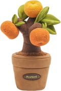 PlushWoods Citrus Tree Plant Plush With Pot 25cm