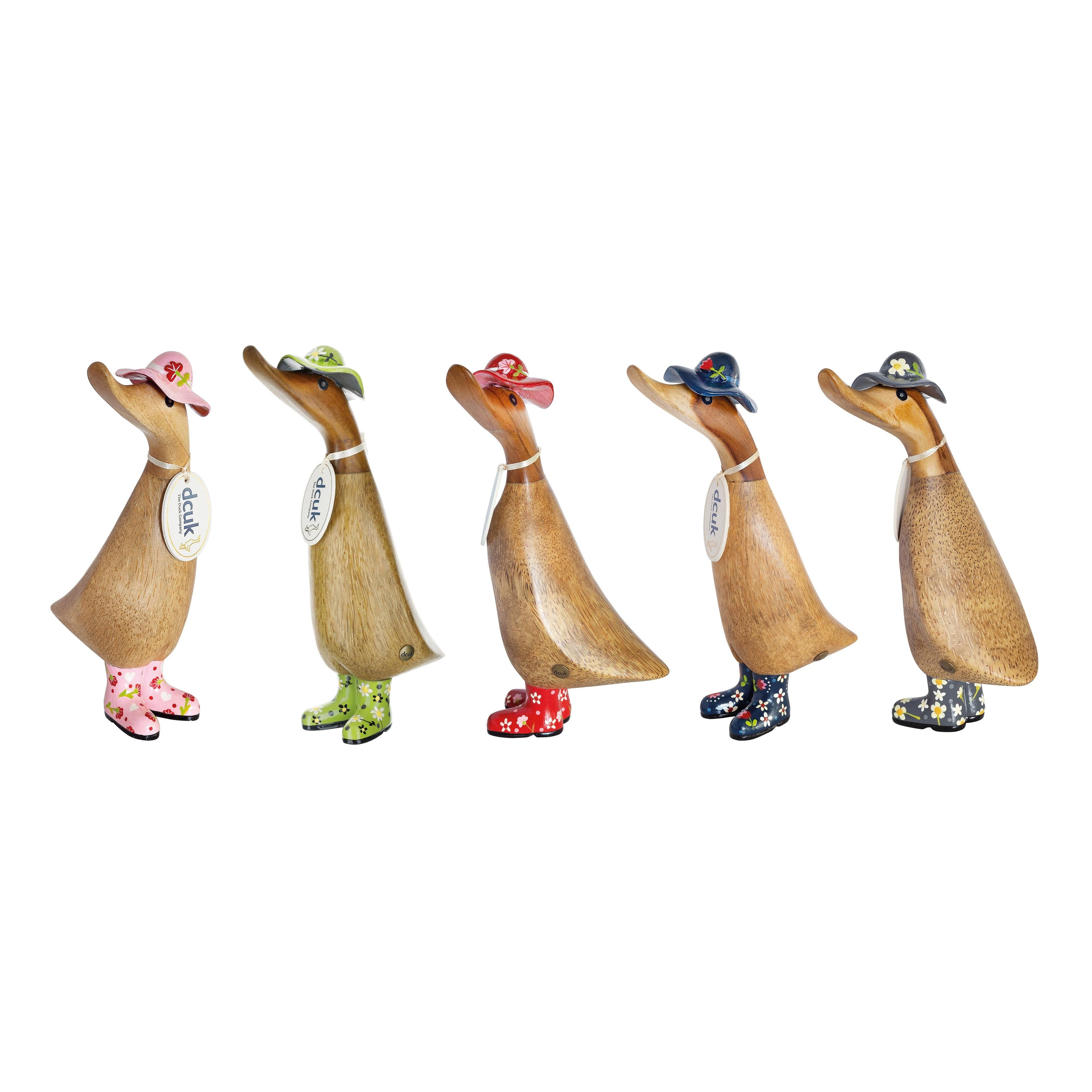 Duck Floral Hat Duckling Natural (1 pcs)
