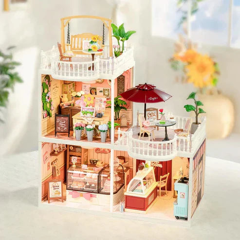 Robotime Rolife Super Creator Extension Pack – Chic Café Terrace