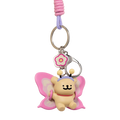 Funism Maltese Retriever Butterfly - Keychain