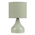 Emporium Aneesa Ceramic Table Lamp Green 15x15x25cm