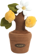 PlushWoods Lemon Tree Plant Plush With Pot 25cm