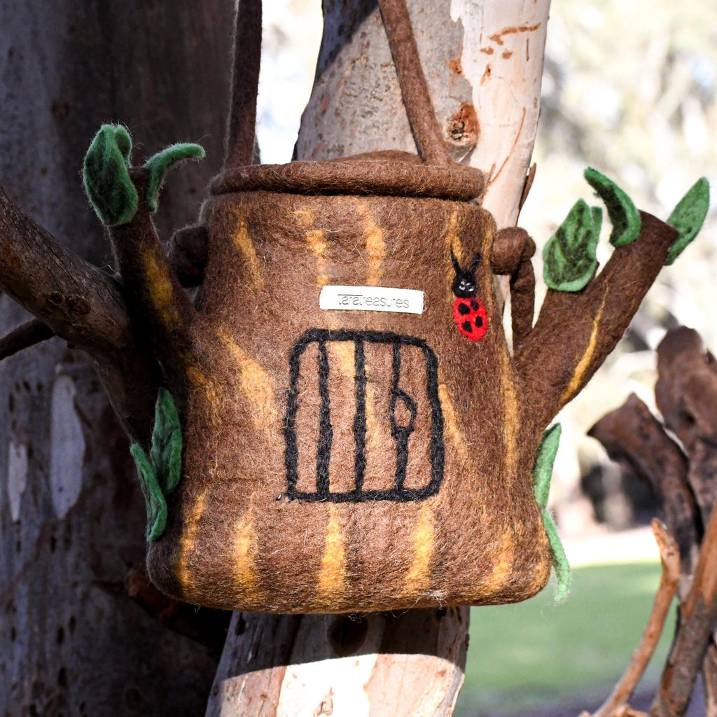 Tara Treasures - Felt Treehouse Bag