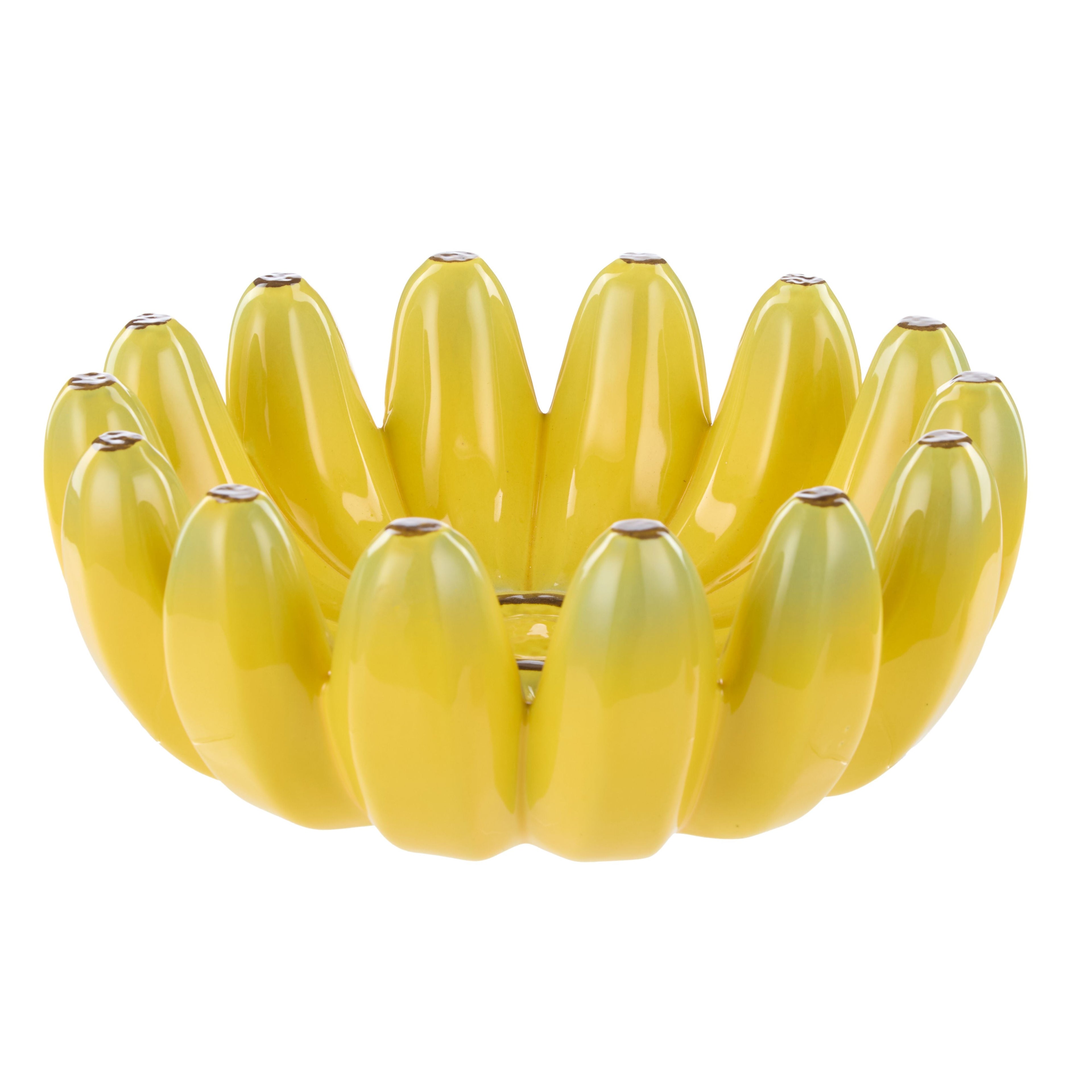 Emporium Hunter Ceramic Banana Bowl Yellow