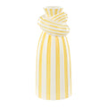 Emporium Lulu Collection Twist Stripe Vase Yellow