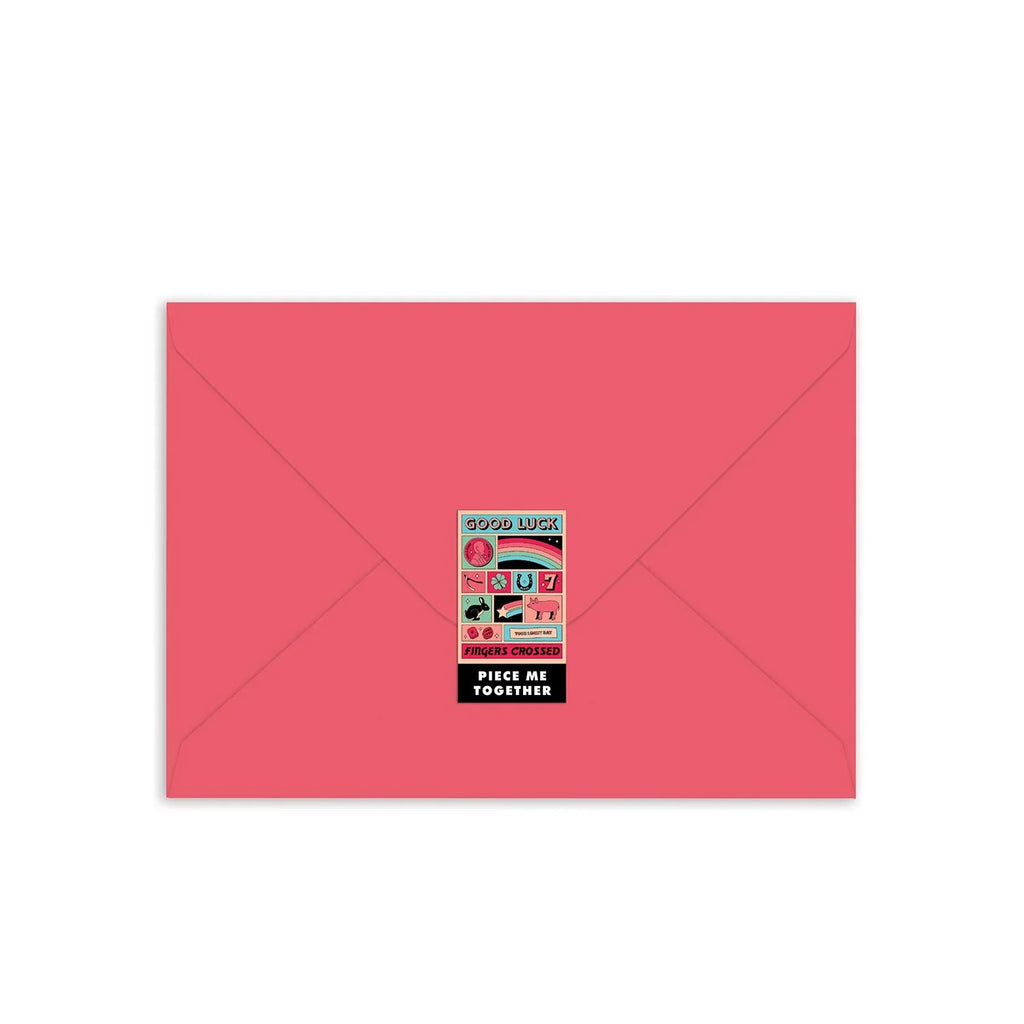 Good Luck Greeting Card Puzzle