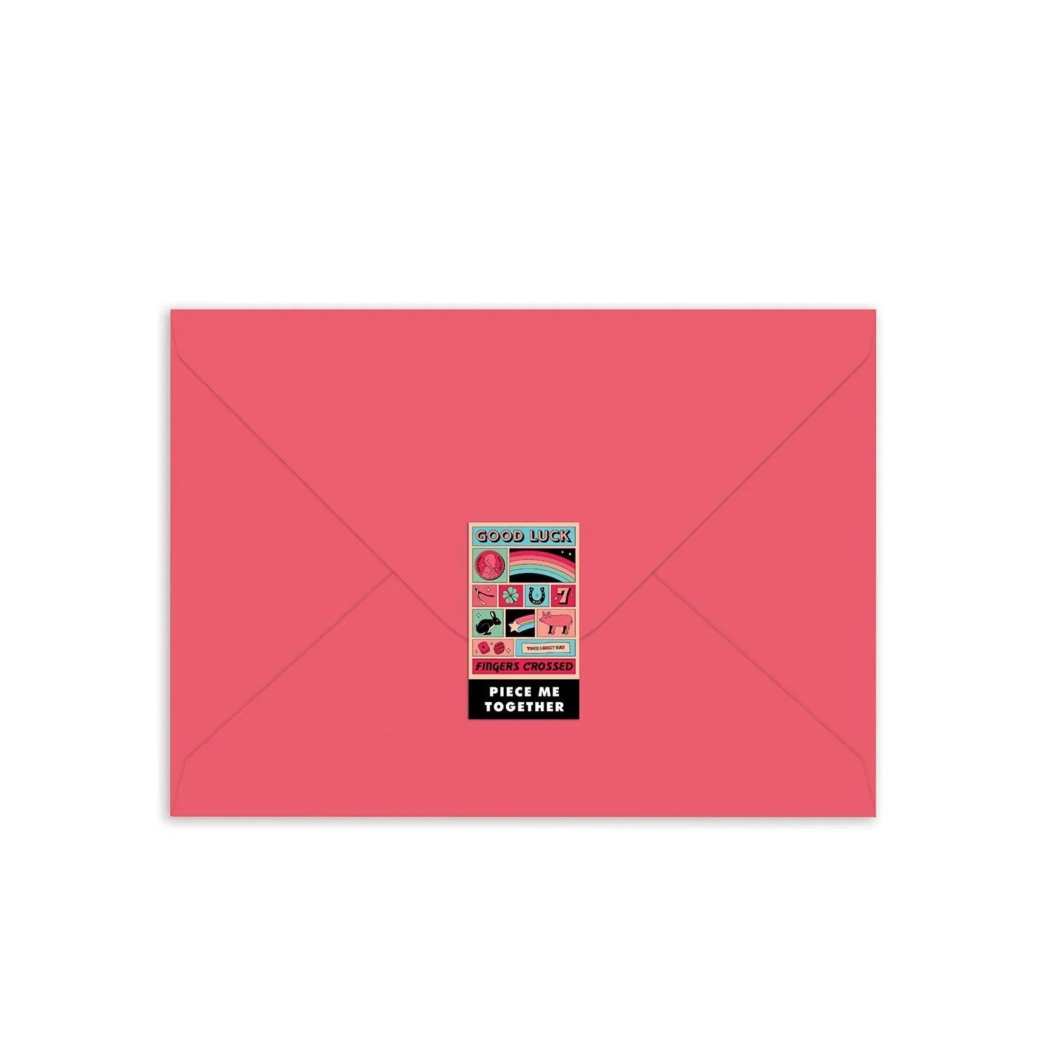 Good Luck Greeting Card Puzzle