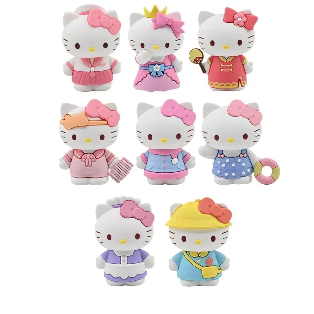 Hello Kitty - Dress Up Diary Figurine Collection 5cm