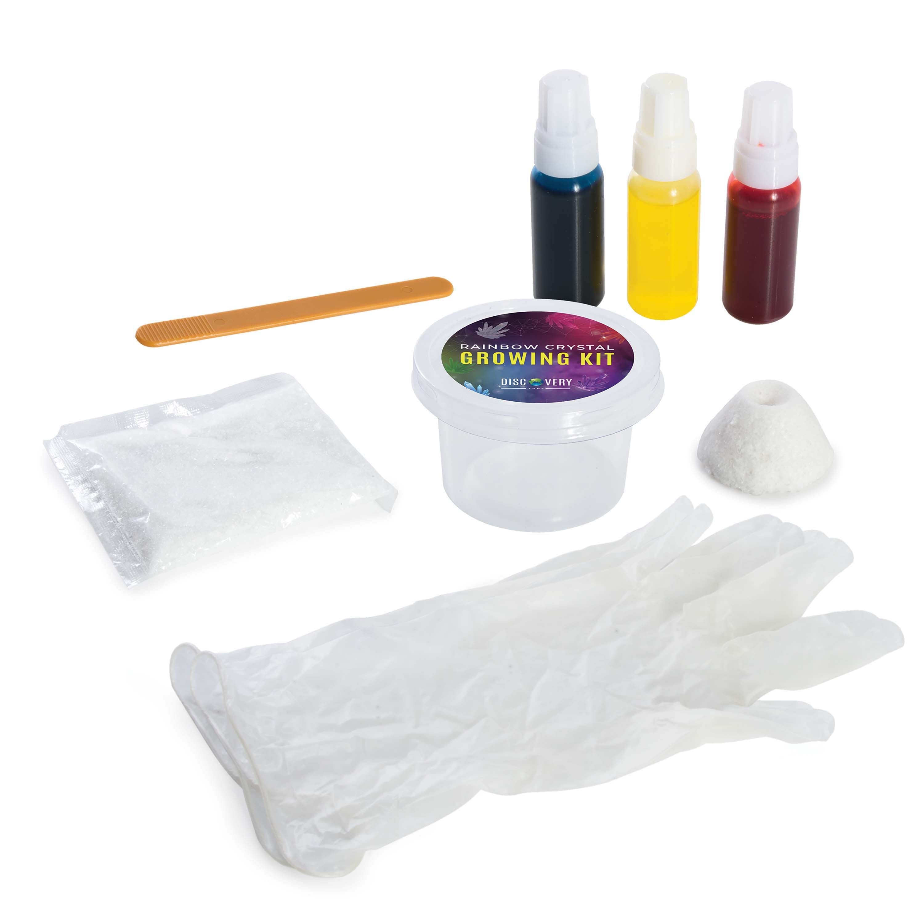 Discovery Zone Rainbow Crystal Growing Kit
