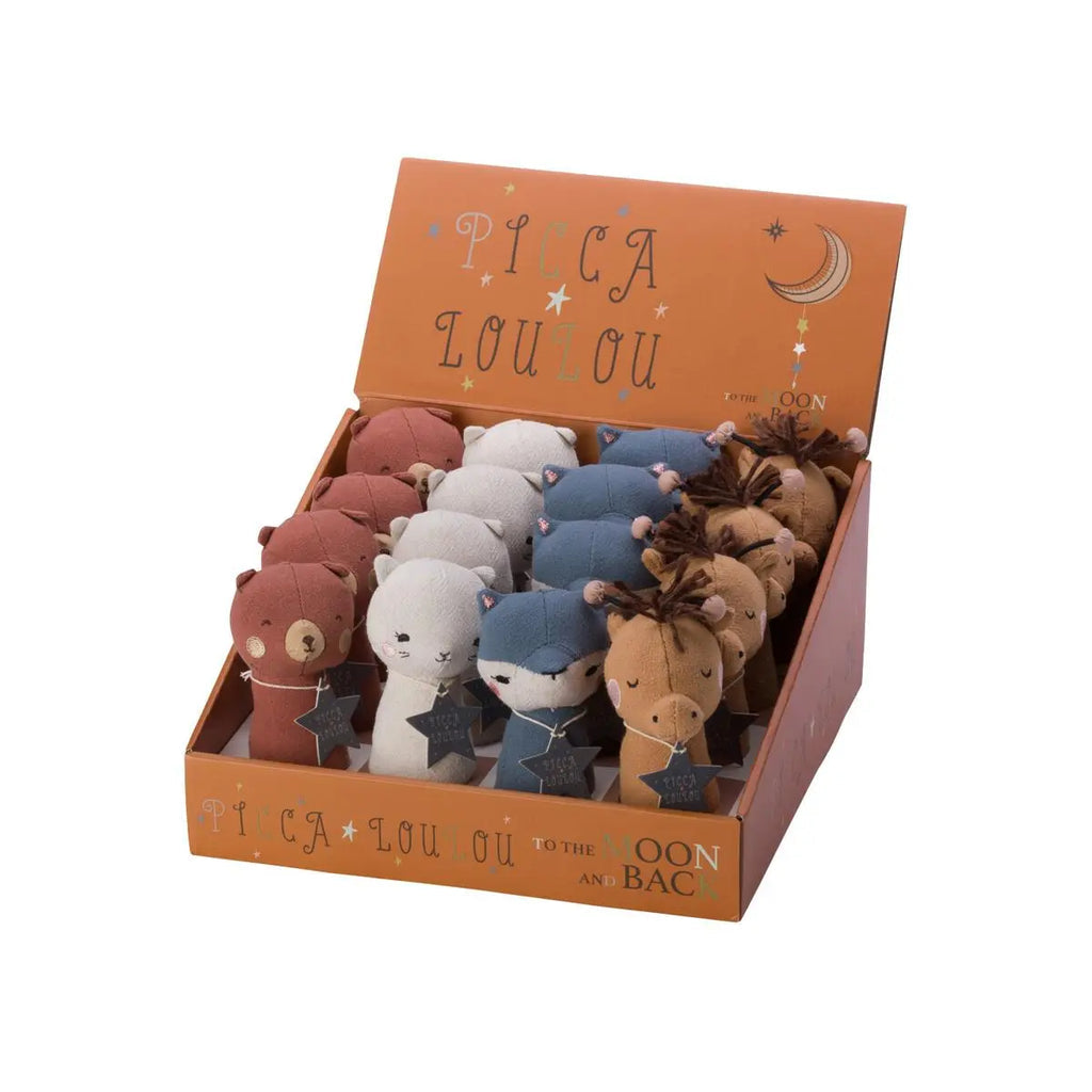 Picca Loulou Toys Mini Squeaker Fox 12cm