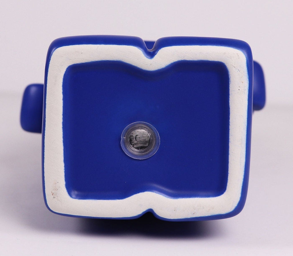 Urban products Block Man Planter Blue 22cm