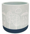 Urban products Bree Planter Blue Med 14cm