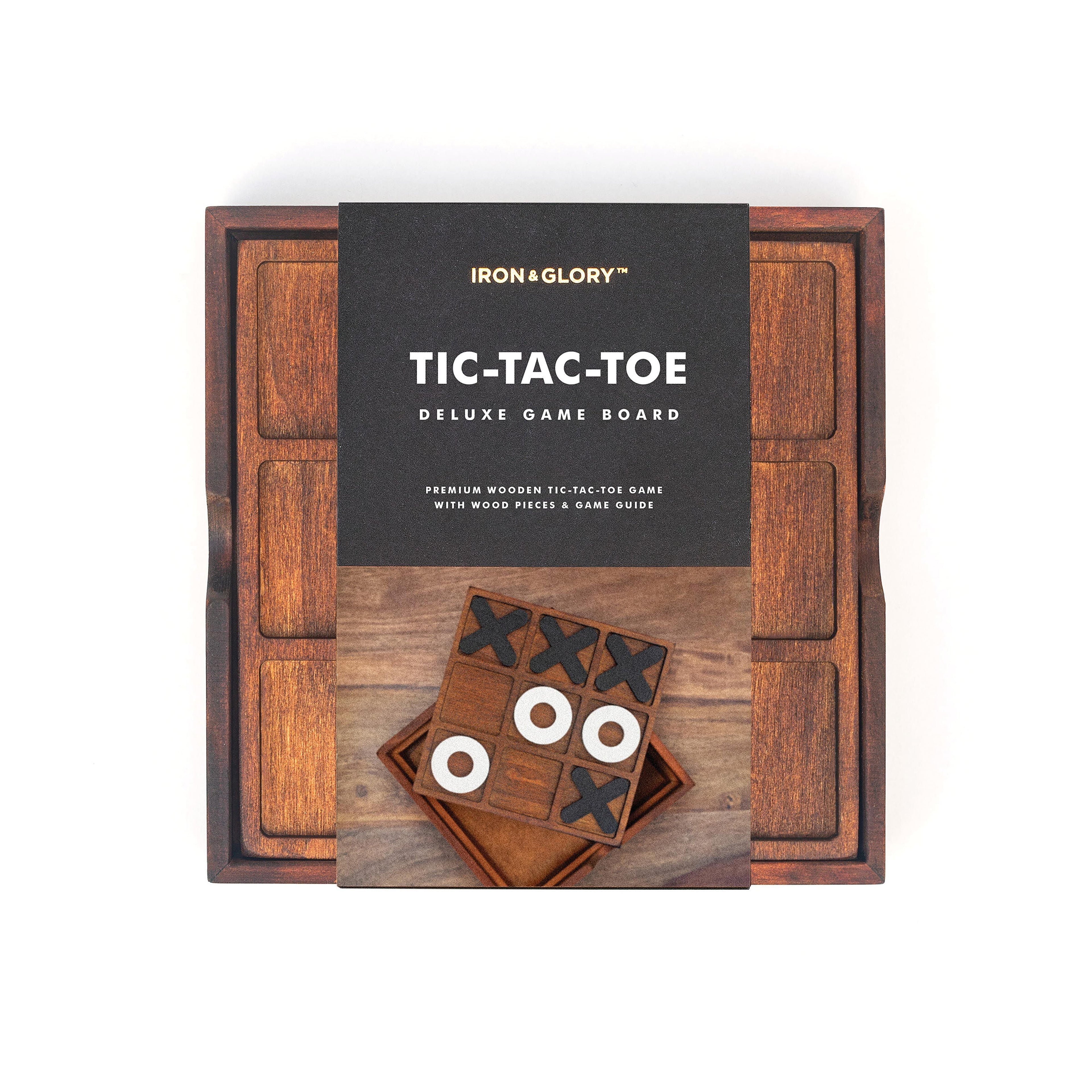 Luckies Iron & Glory - Tic Tac Toe Multi-Coloured 14x2.5x14cm