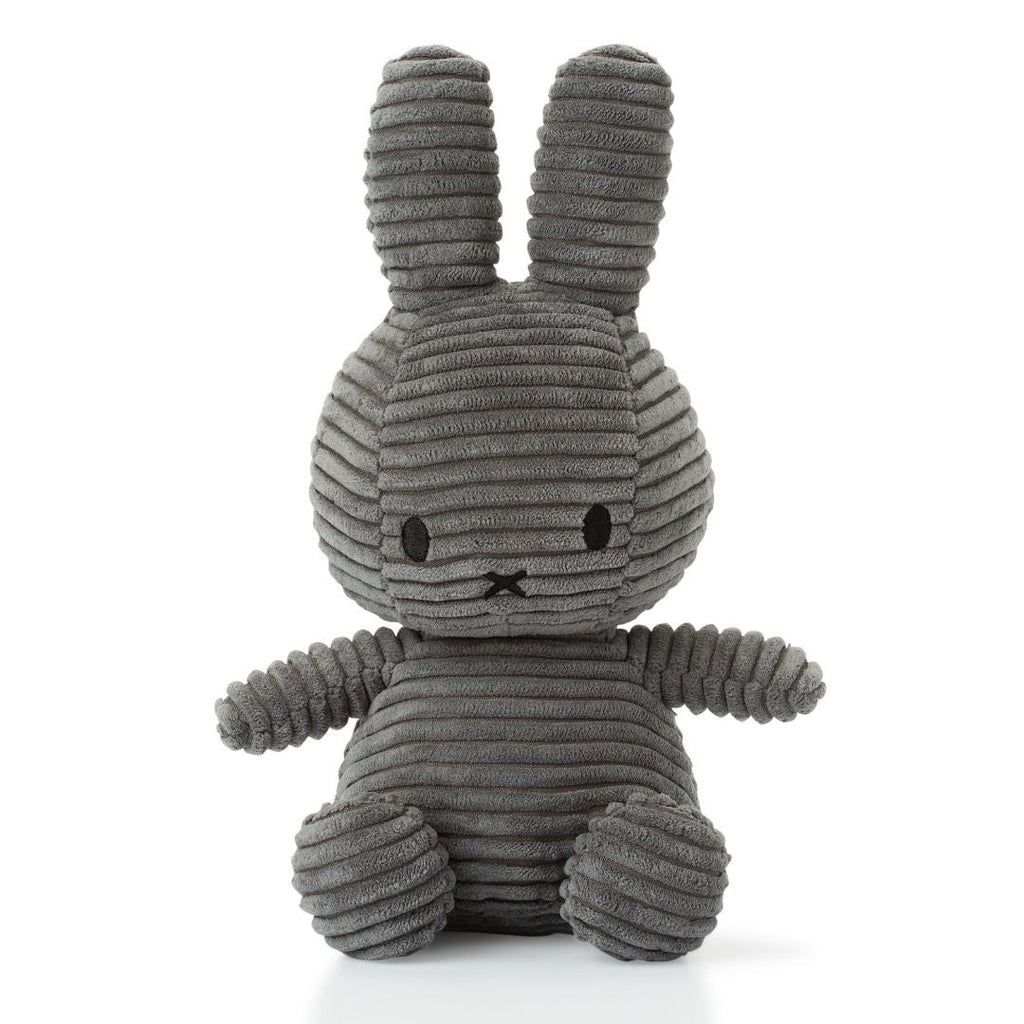 Miffy & Friends Miffy (ECO) Corduroy Grey 50 cm