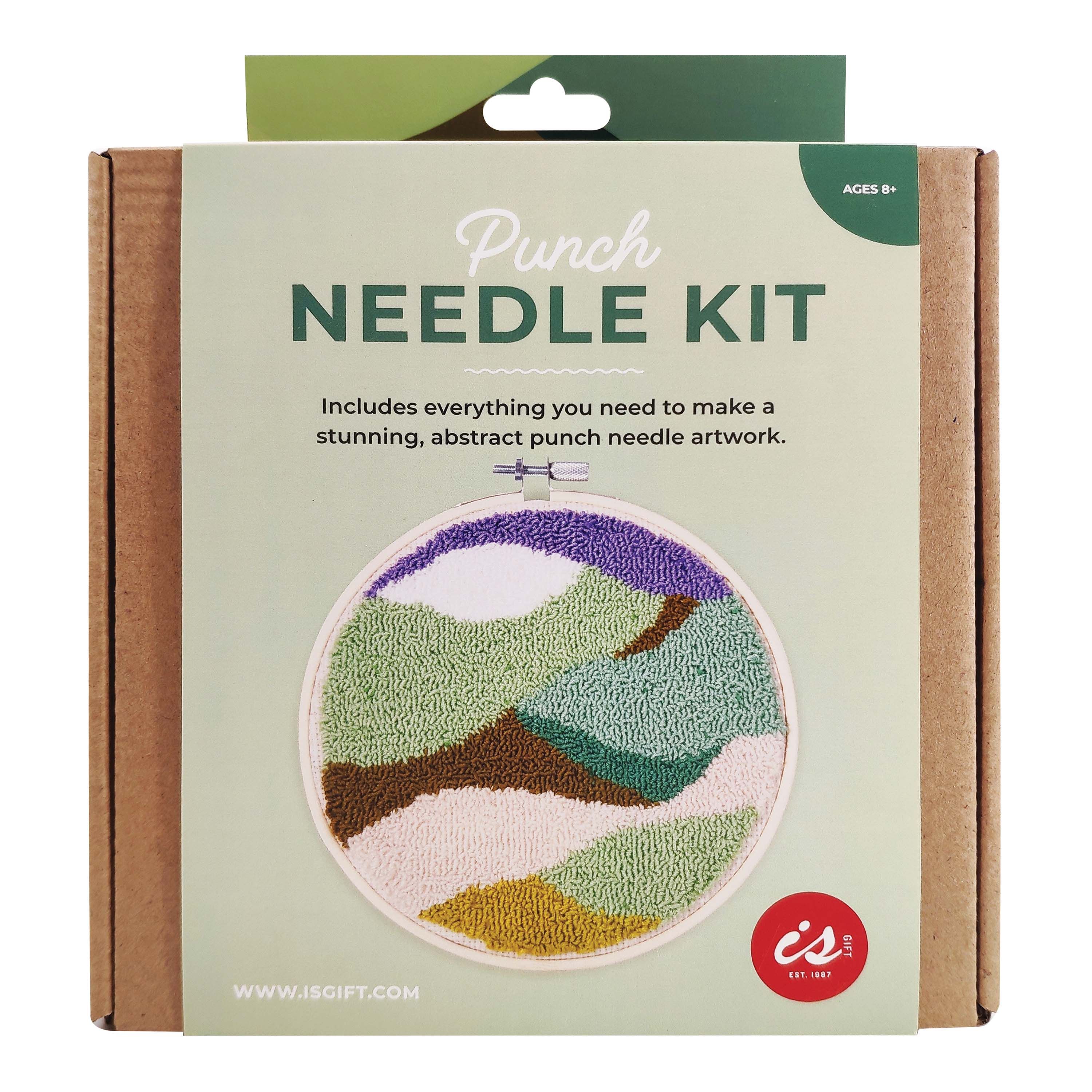 Punch Needle Kit - Abstract Landscape