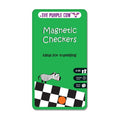 The Purple Cow Magnetic Checkers 10.2x1x18.5cm