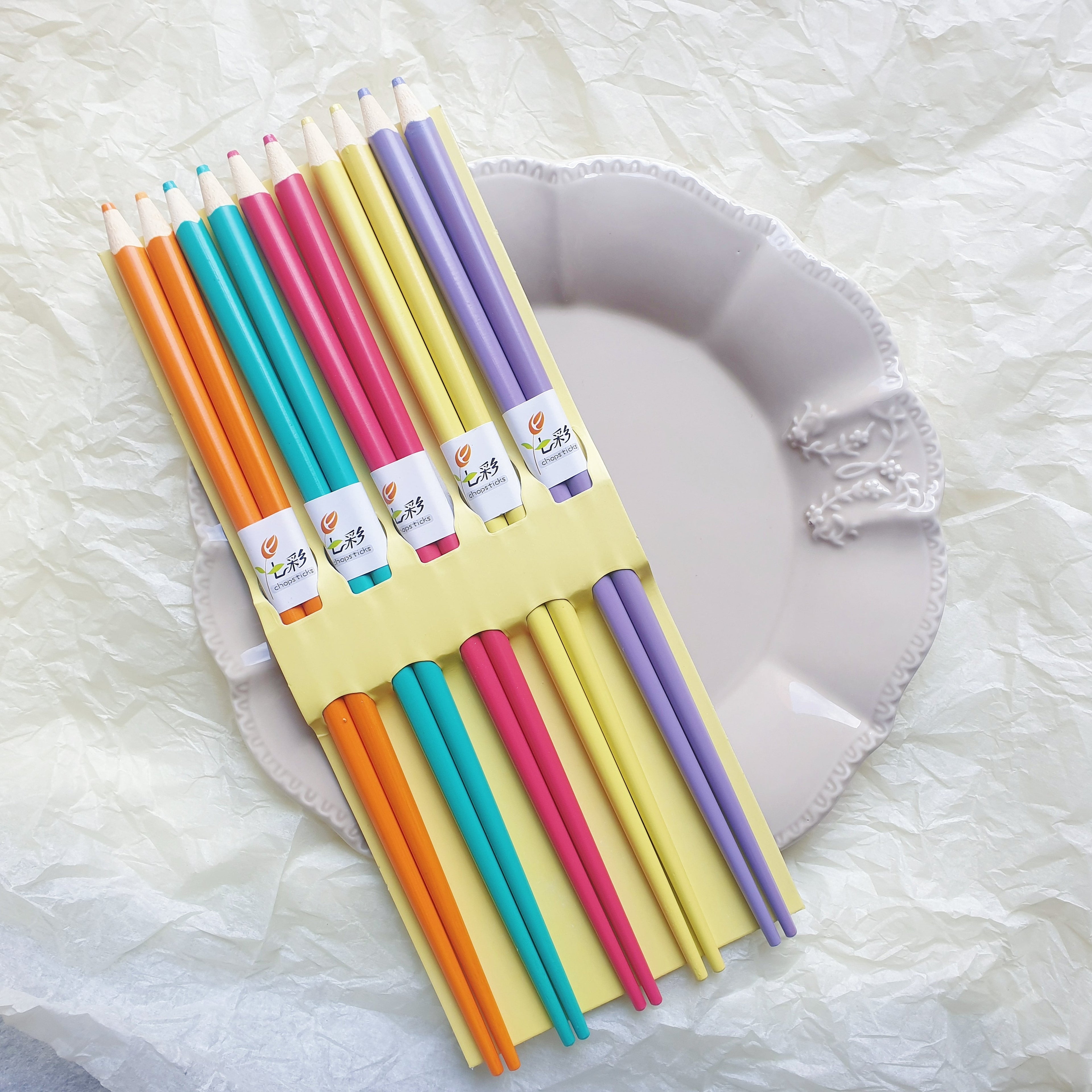 Color Pencil Chopstick- Candy Color