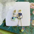 Luninana Earrings - Bunny Jack of Hearts Earrings YBY051