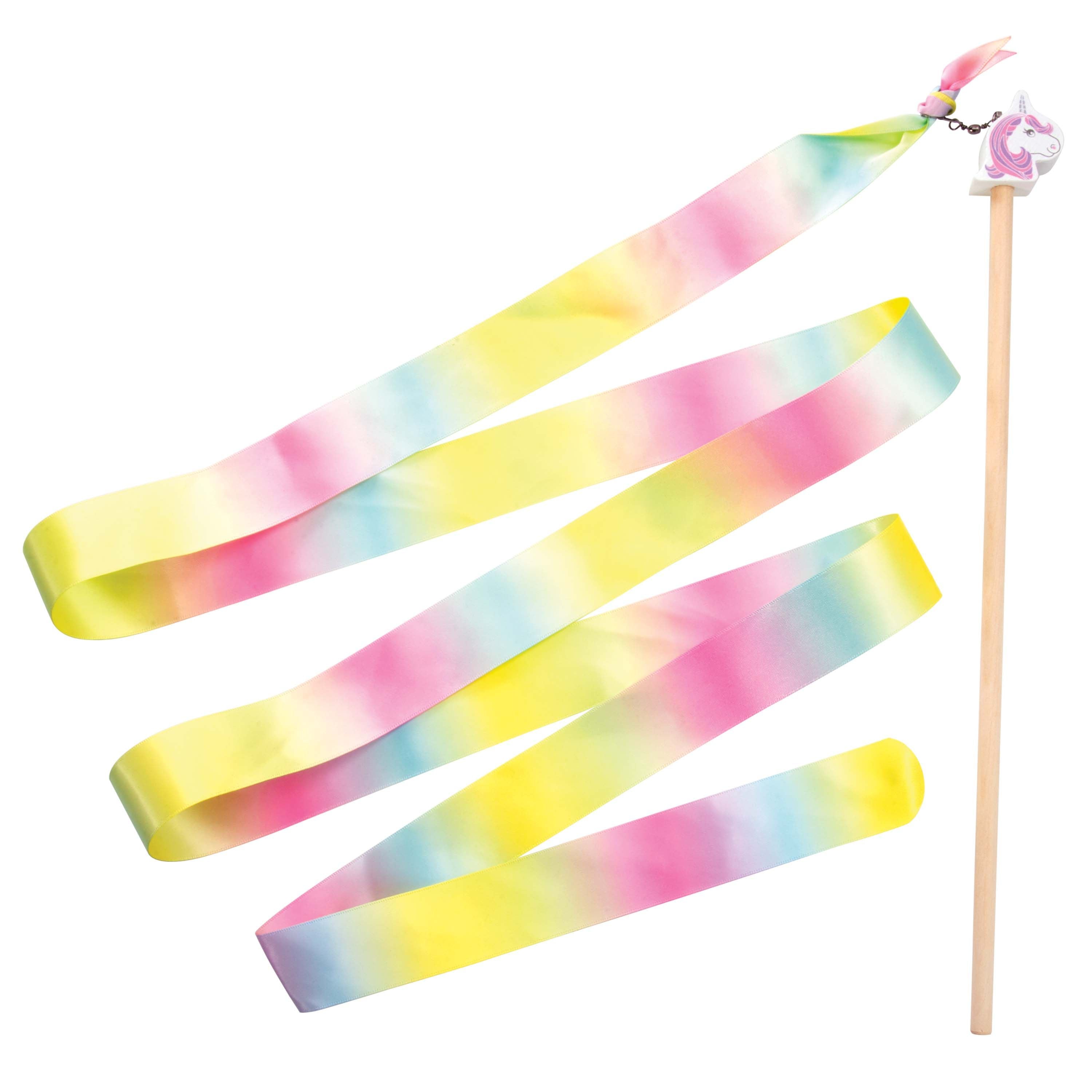 Unicorn Rainbow Ribbon Twirler