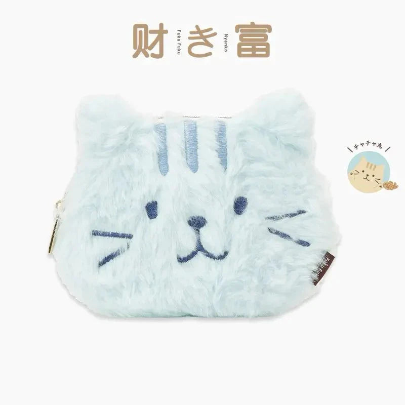 Hapins Snowflake Series Coin Purse Ginger Cat