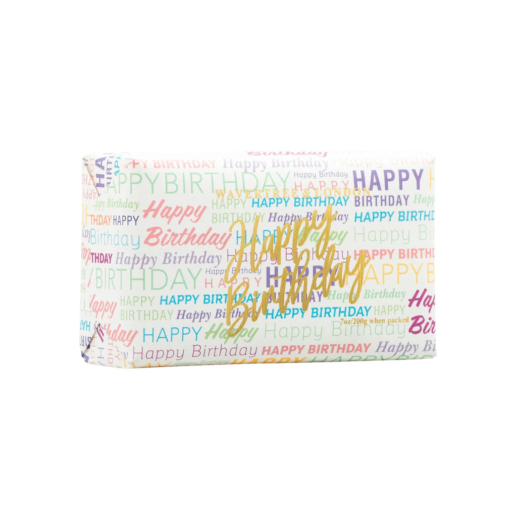 Wavertree & London Soap Happy Birthday - French Pear Fragrance Soap Bar 200g